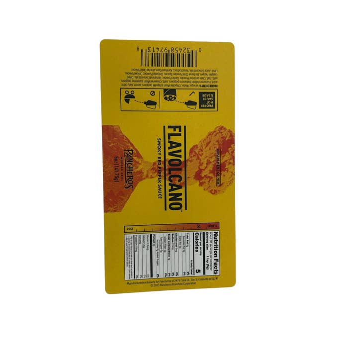 Spicin Foods - Vendita all'ingrosso Salse piccanti - Salsa piccante Pancheros Flavolcano