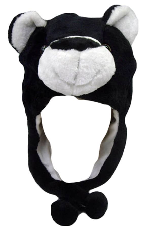 Cap Zone - Wholesale Costume - Women's - Animal Plush Teddy Fur Hat with Short Ear Flaps28