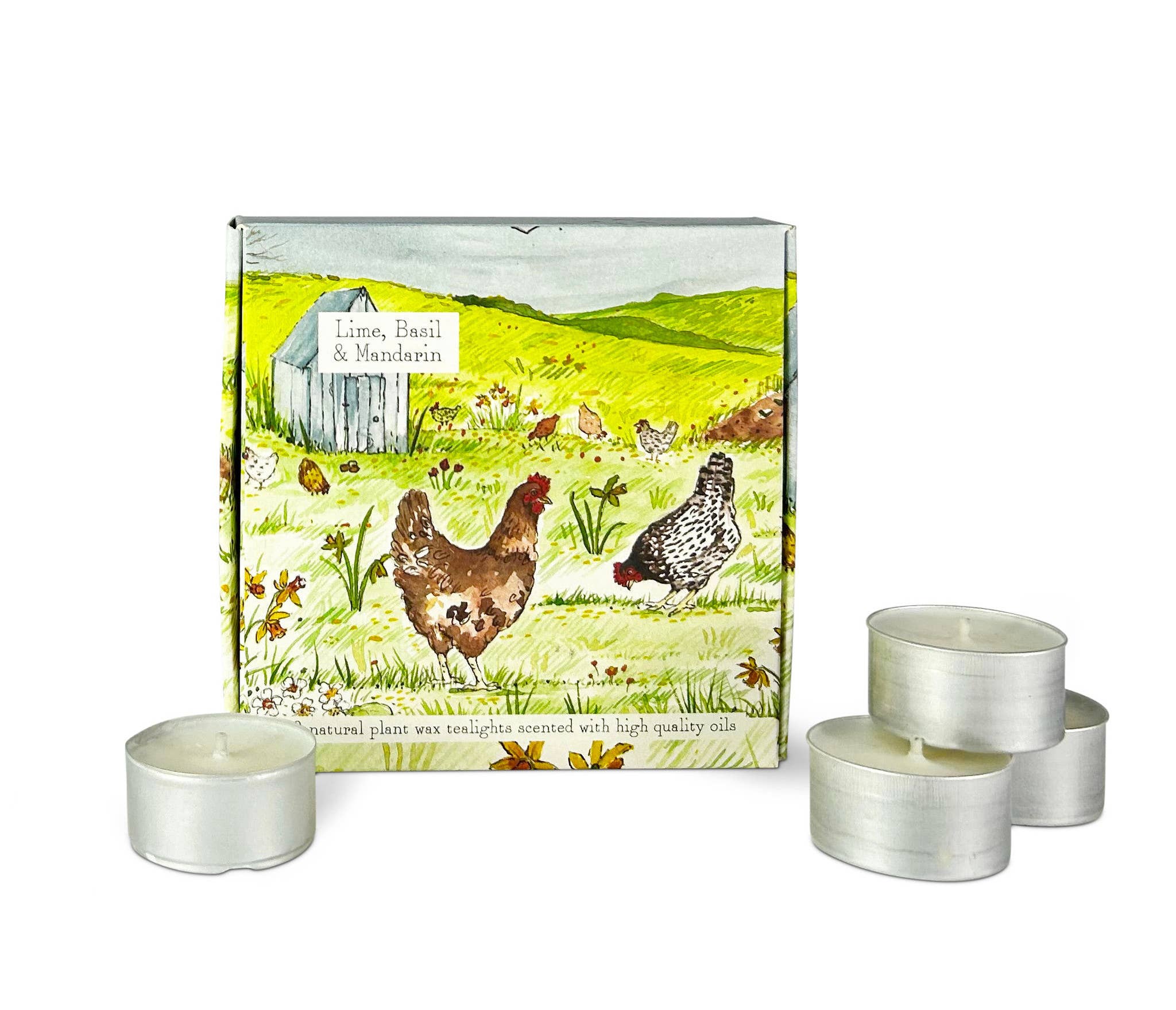 Heaven Scent Incense Ltd - Wholesale Tea light candles - Country Life Range - Box of 9 Scented Tealights1