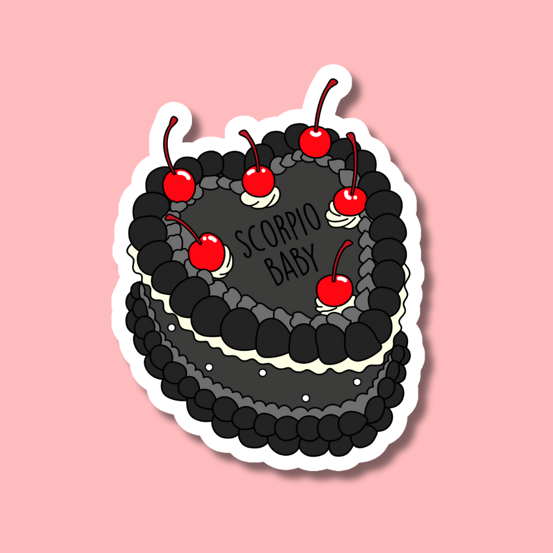 Indigo Maiden - Wholesale Phone & Laptop Stickers - Scorpio Baby Sticker0