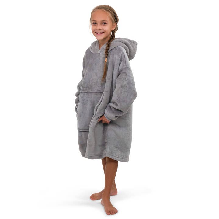 Smileify™ Hoodie Deken - Grijs - Kinderen voor wholesale door Smileify