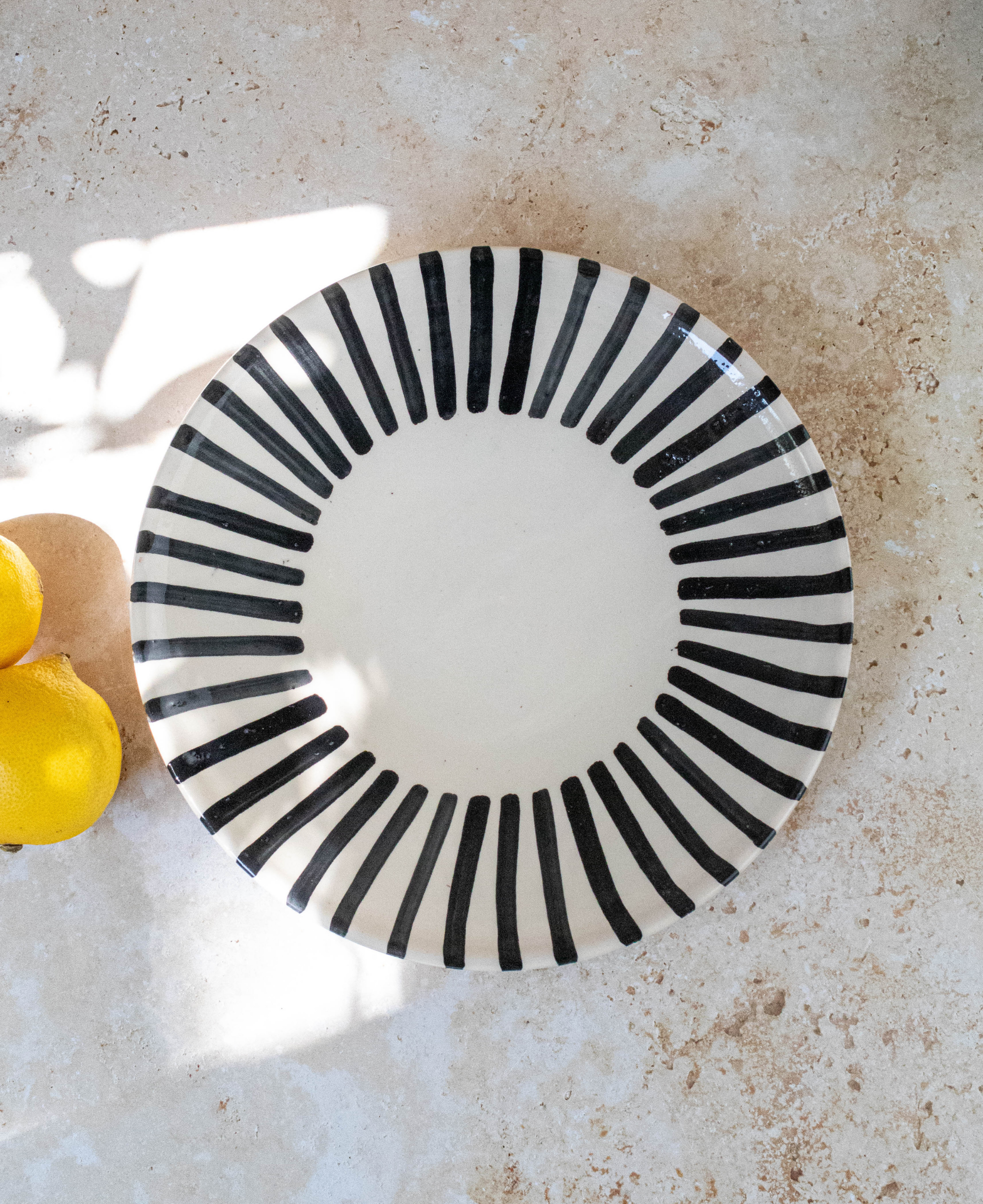 Maison Berber - Vendita all'ingrosso Piatto - Piatto in ceramica marocchina fatto a mano – Collezione Ourika10