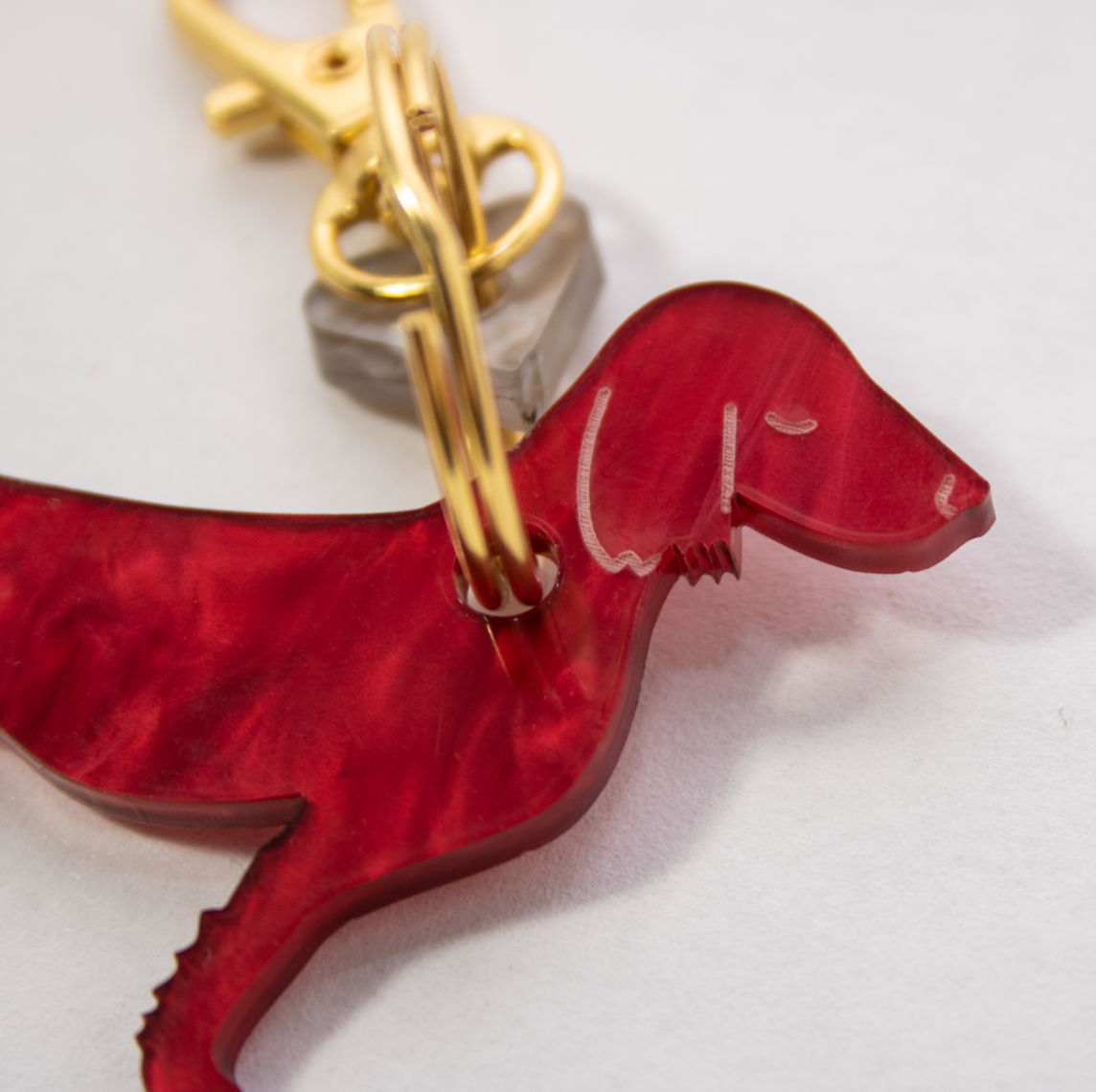 ALMA & GUSTL – Engroshandel Nøglering - Unisex – Nøgle- og taskevedhæng med gravhund3