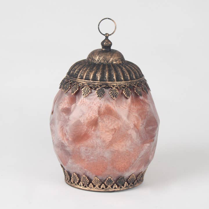 Lanterna LED ovale con gemma dorata per la vendita all'ingrosso da parte di Originals International Ltd