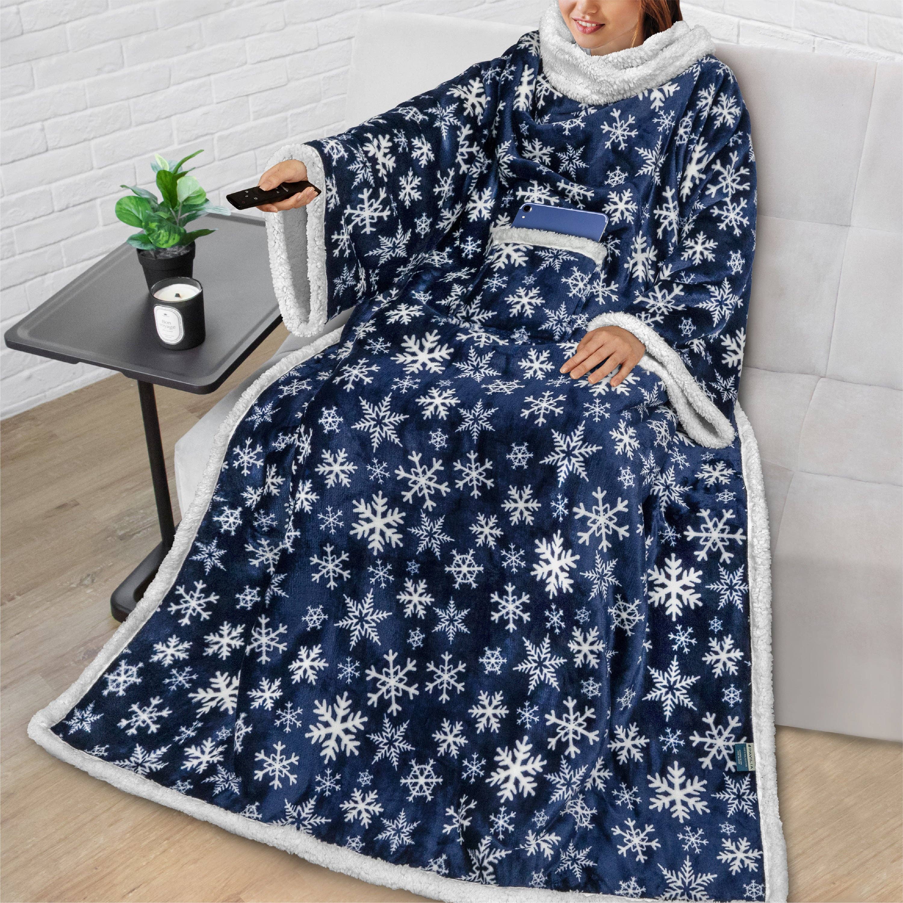 Pavilia - Vendita all'ingrosso Plaid - Coperta con maniche - Tasca applicata204