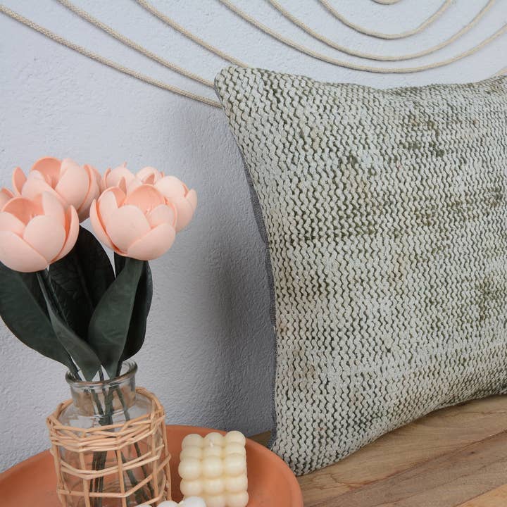 Vintage & Antieke Kilim Kussen 18x18 Handgeknoopte Sloop voor wholesale door Kilim Pillow Decors