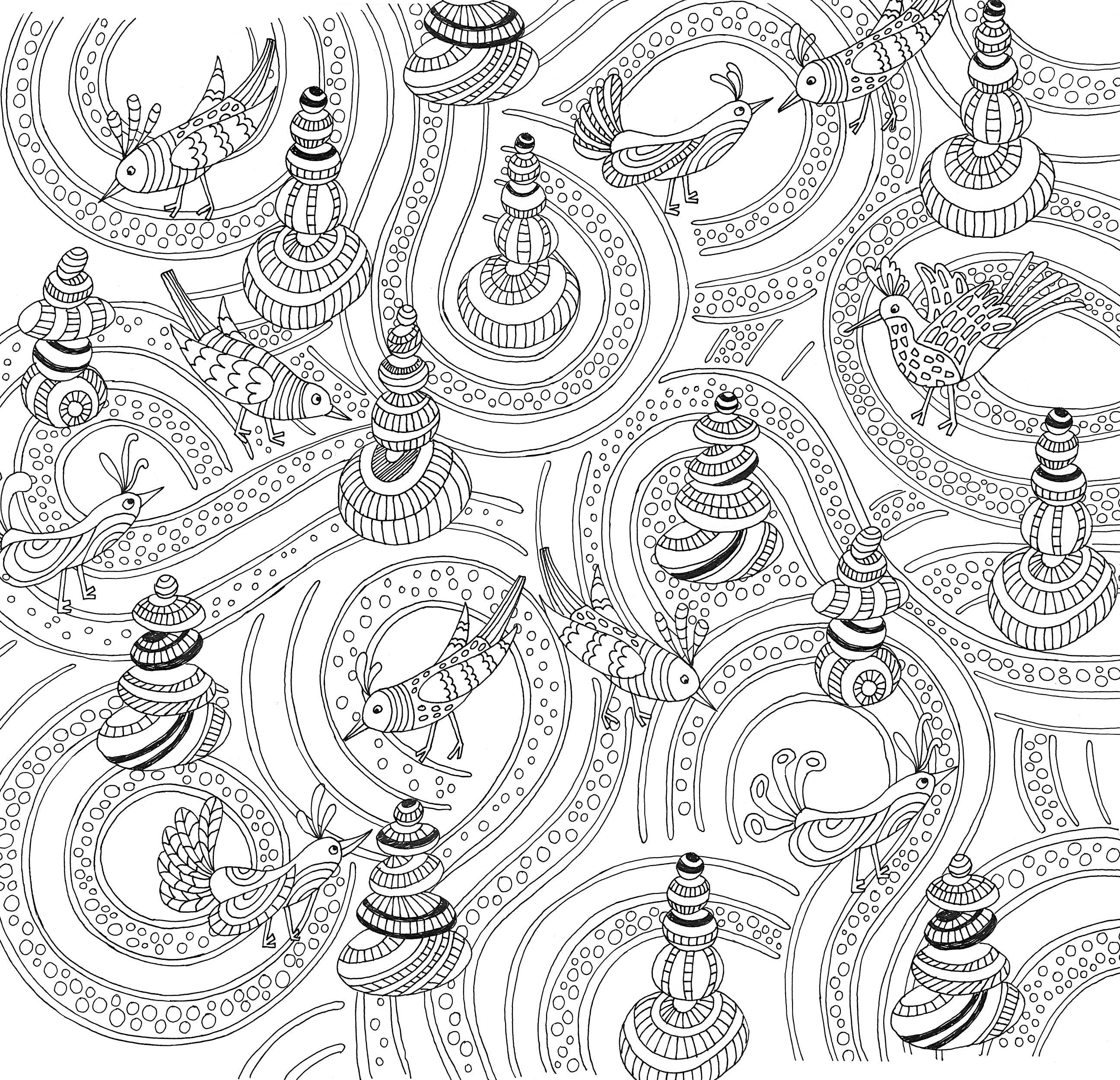 Peter Pauper Press - Wholesale Coloring & Activity Book - Adult - Zen Garden Artist's Coloring Book5