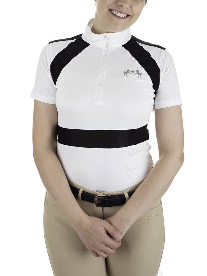 JPC Equestrian - Wholesale Athletic Top - Women's - Equine Couture Ladies Nicolette Equicool Show Shirt