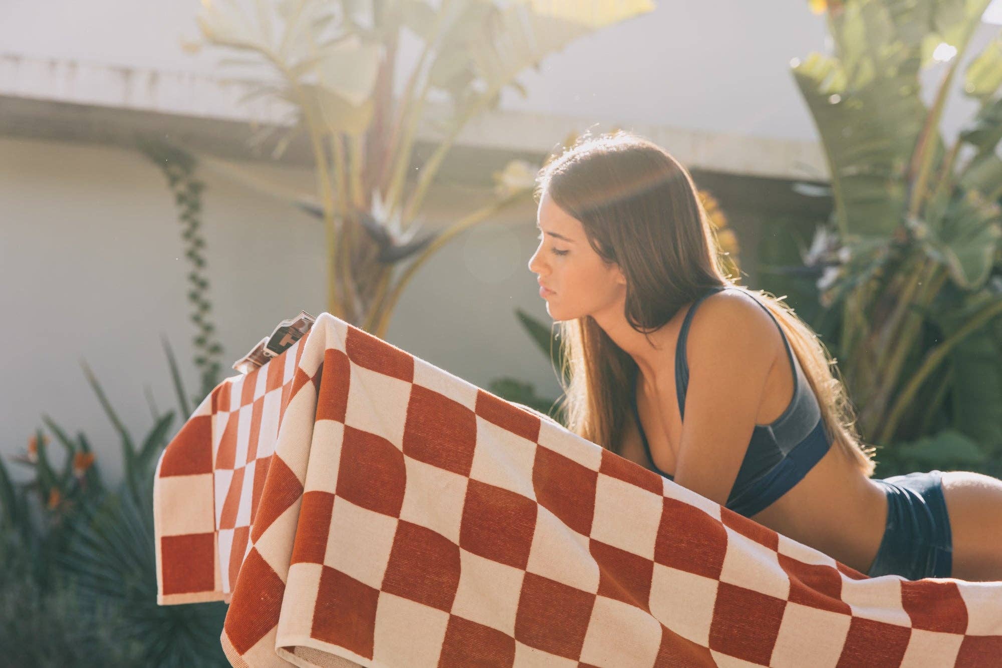 Torres Novas - Wholesale Beach Towel - Chequered Gibalta Beach Towel26