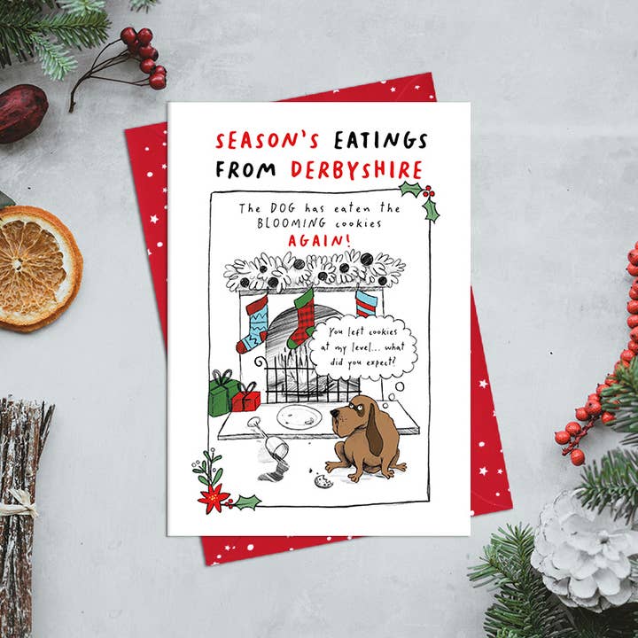 Personalizado - El perro se comió las malditas galletas. para venta al por mayor de Dandelion Stationery