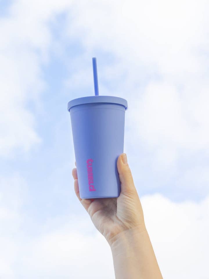 Daily Hydration Insulated Tumbler / Coffee Cup - Grape for wholesale by TUMBLD