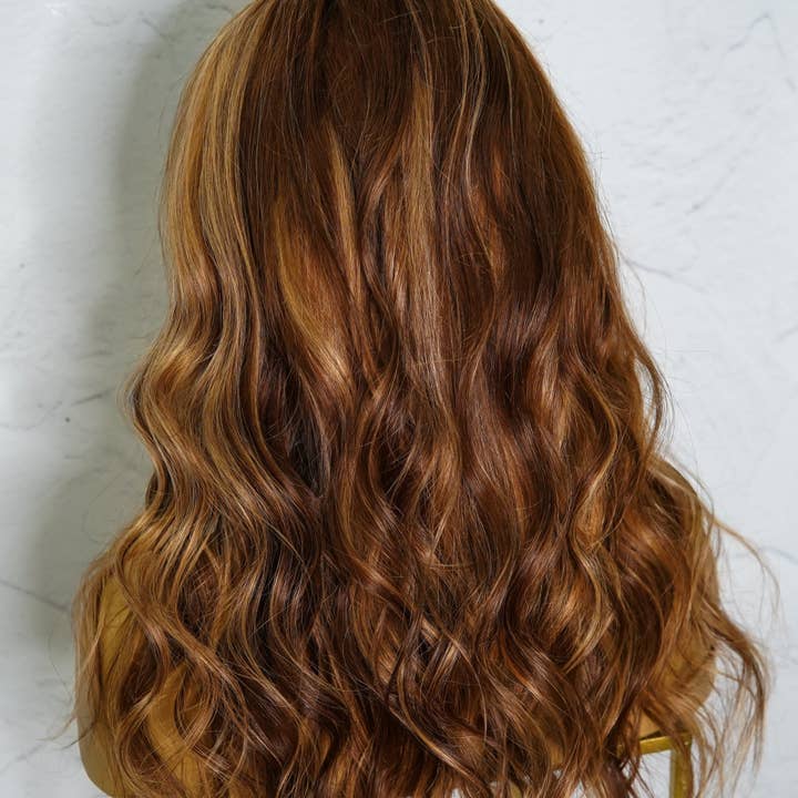 Milk & Honey - Wholesale Hair Extensions - CHARLIE Brown Human Hair Lace Front Wig