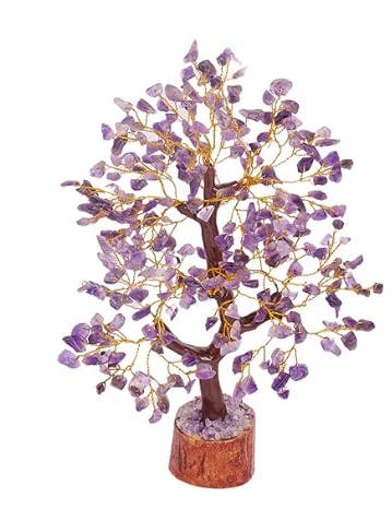 Amethyst Tree, Natural Amethyst Gemstone Tree (300 chips) for wholesale by AmazeU