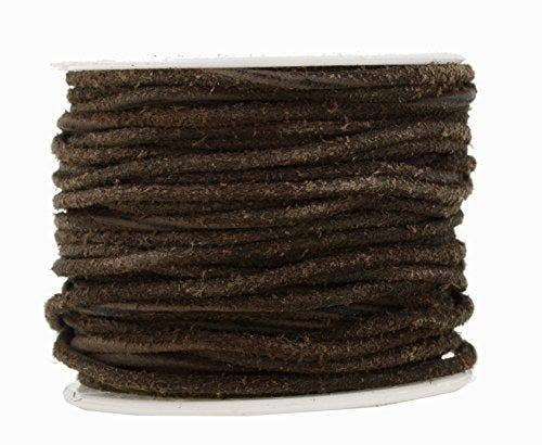 Mandala Crafts – wholesale Craft supplies – Mandala Crafts Round Suede Cord for Jewelry Making, Genuine Cowhide Leather Rope for Beading, Braiding, DIY Crafting1