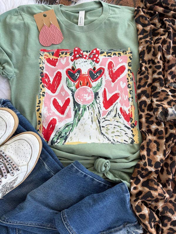 Le T-shirt Love Goose pour la vente par Southern Swank