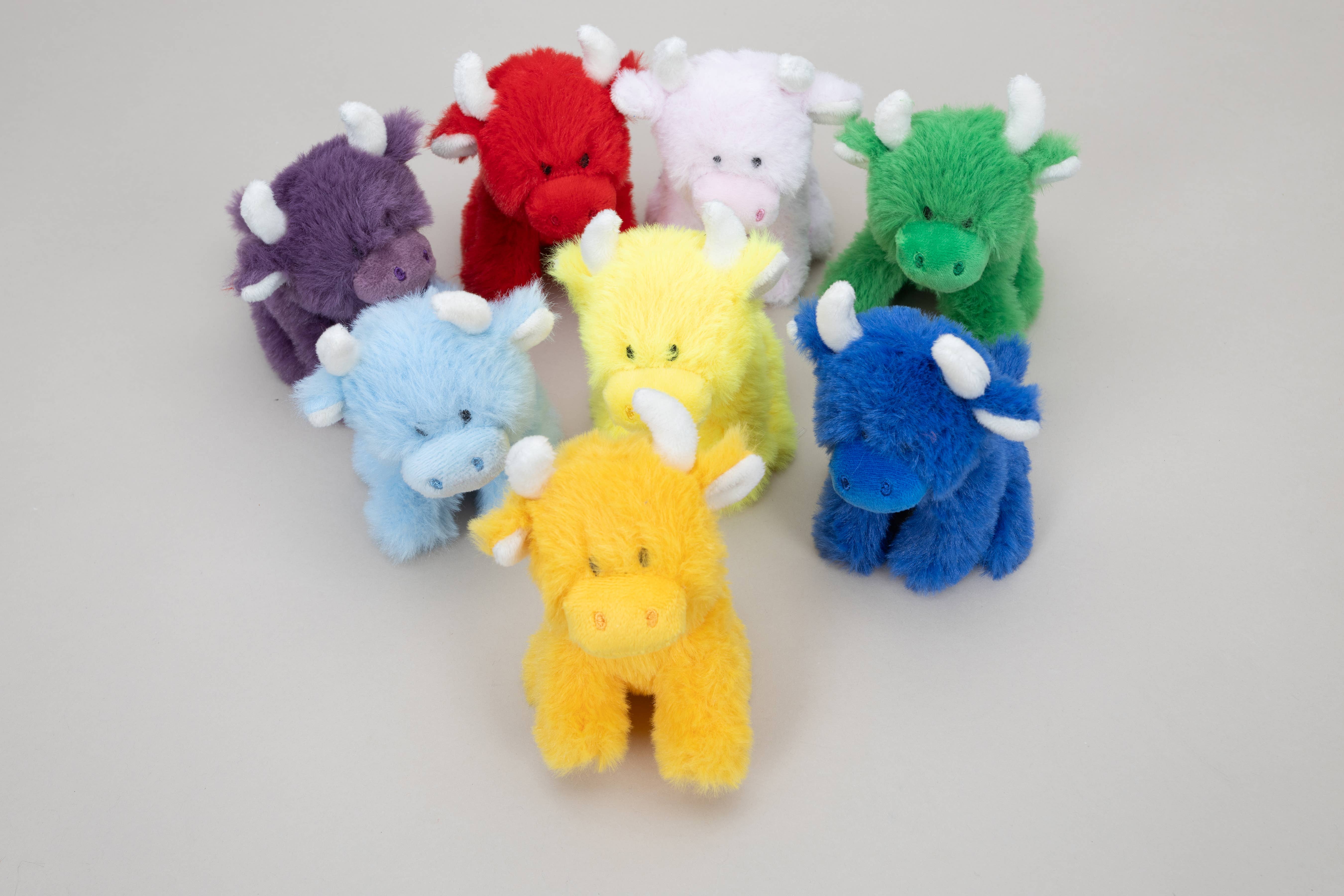 Jomanda Soft Toys & Accessories – wholesale Stuffed/plush toy – Kids & baby – Dark Blue Mini Highland COOllectible Cow Plush Toy   1