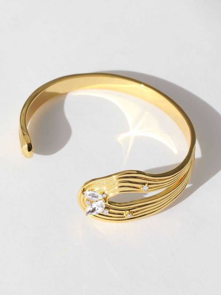 Ripples armbandmanchet voor wholesale door Jackie Mack