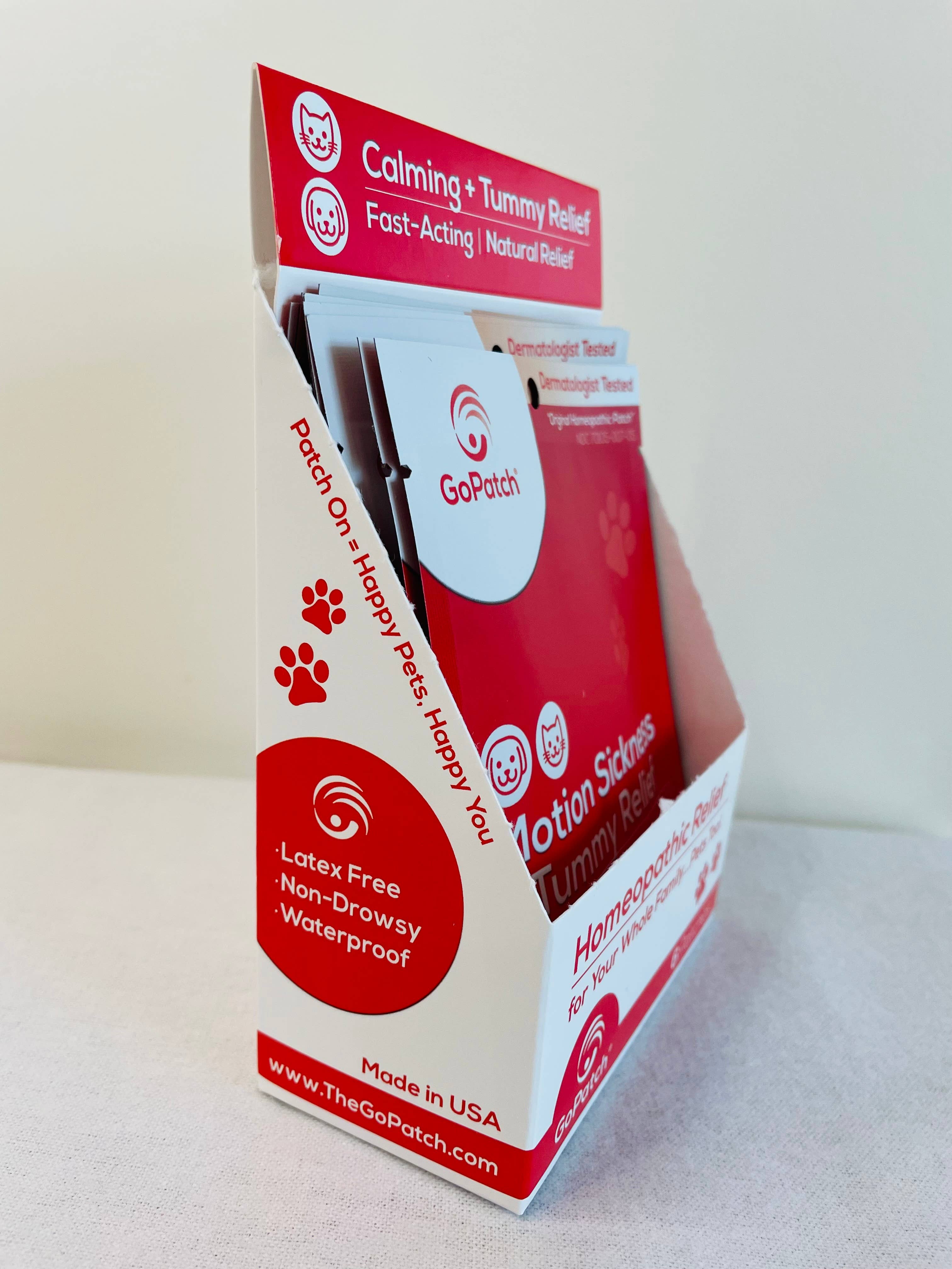 GoPatch – wholesale Pet supplement – Cat/dog – Pets- Motion Sickness, Anxiousness + Tummy Relief8