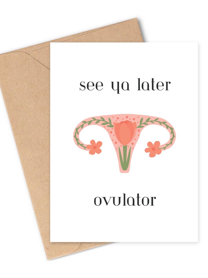 VI SES SENARE OVULATOR Vykort för wholesale av Two Brides Presents