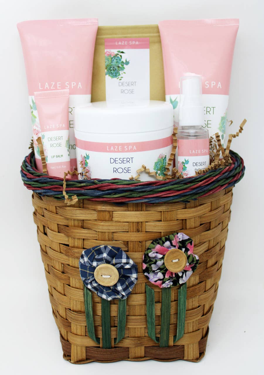Northwoods Food and Gift Enterprises - Vente Set de bain et corps - Coffret cadeau spa dans un panier2