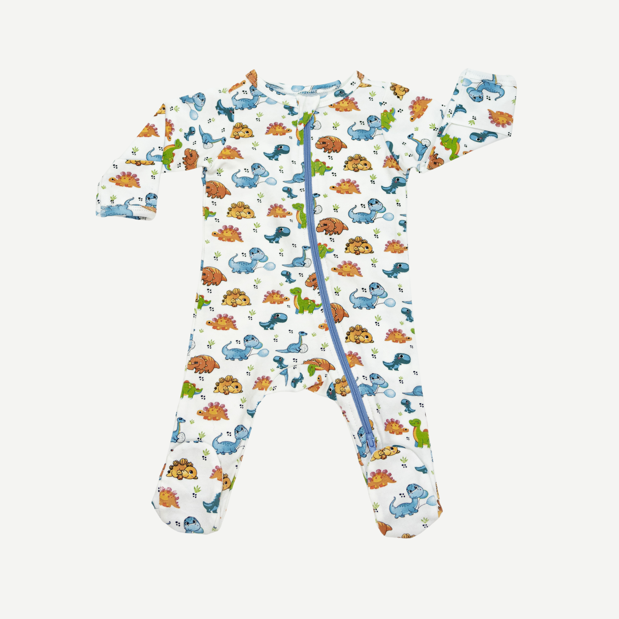 Norani Baby - Wholesale Bodysuit (Footed) - Baby - 'ROARsome Rex' Footed Onesie1