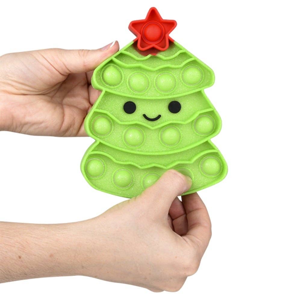 La Luna Bella - Toys – wholesale Fidget toy – Kids – CHRISTMAS TREE GLITTER BUBBLE POPPERS LLB Fidget Toys7
