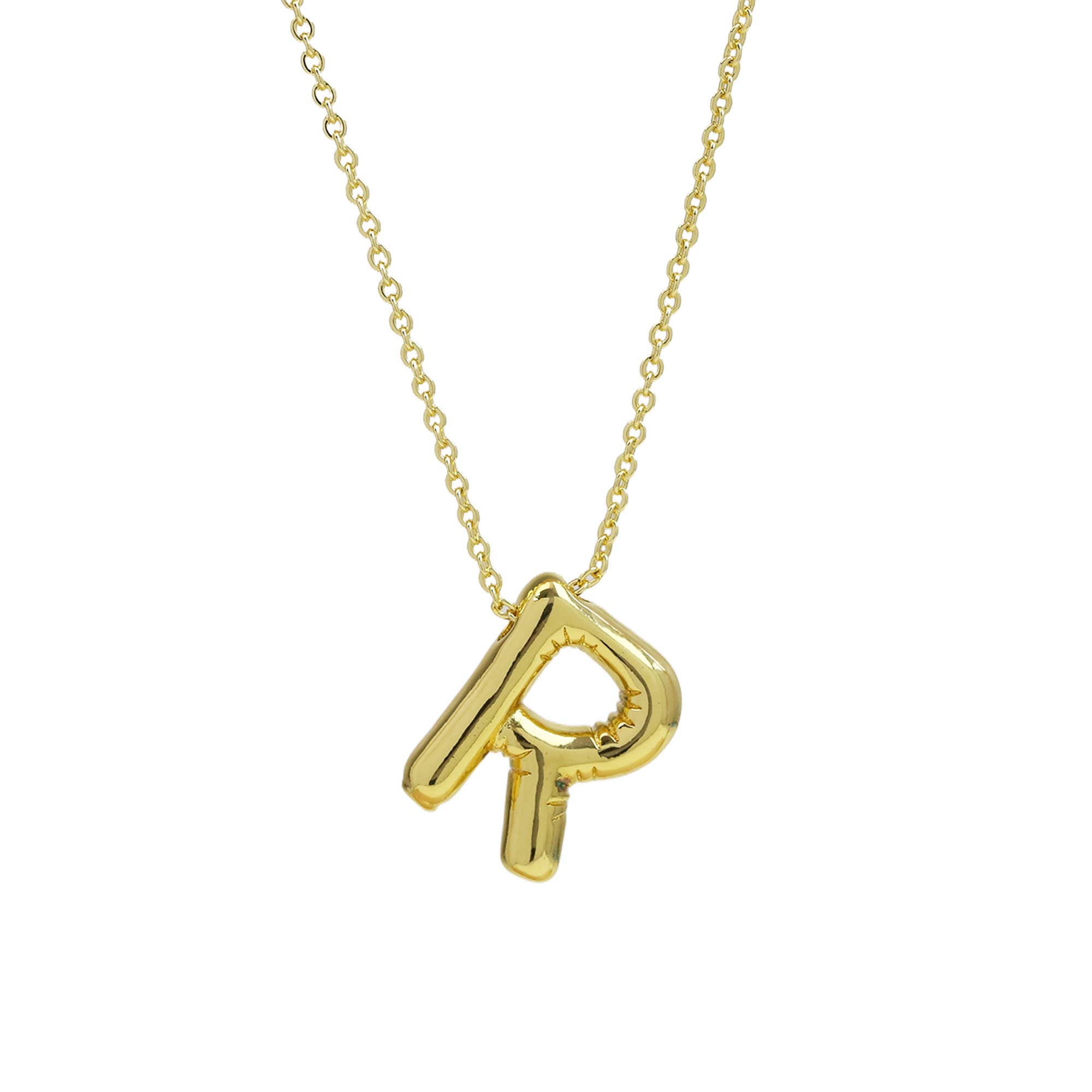 Savvy Bling – Engroshandel Halskæde med vedhæng – Initiale ballonboble guldhalskæde46