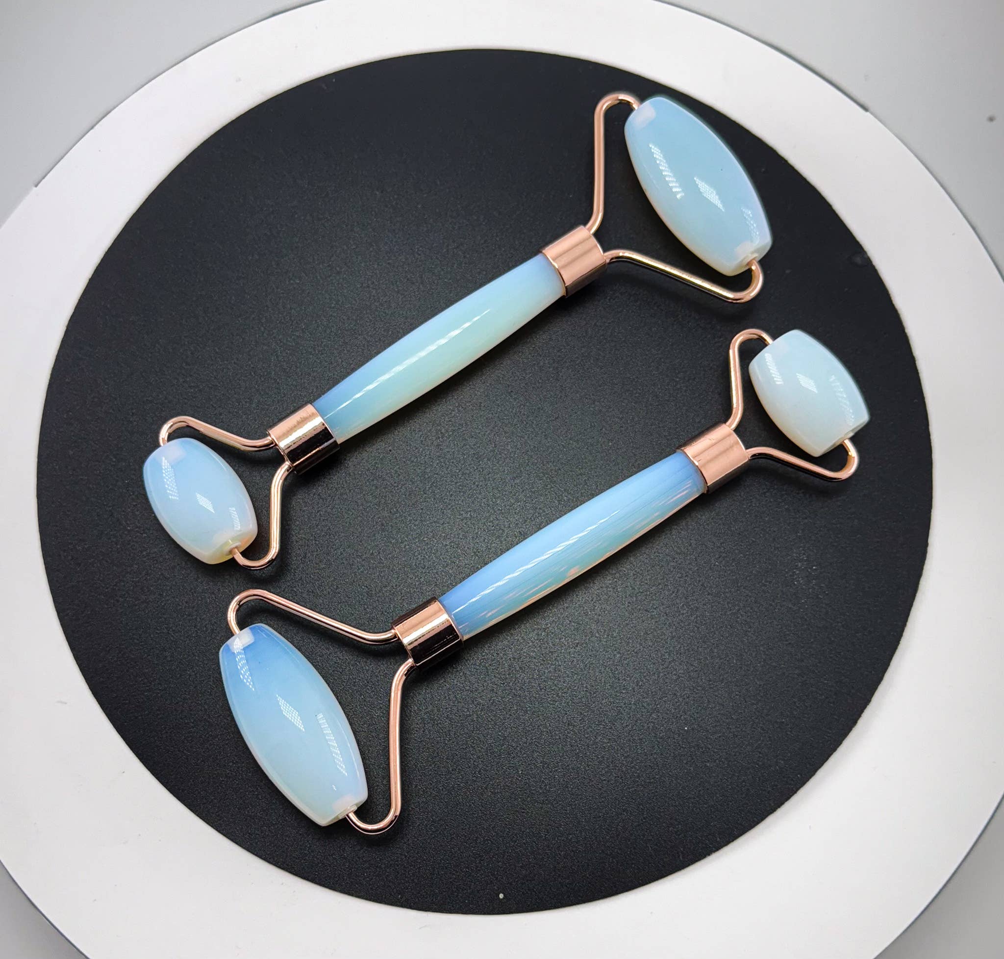 Quasar Gems USA – Massajador corporal por atacado – Rolinhos de Massagem Facial com Pedras Preciosas18