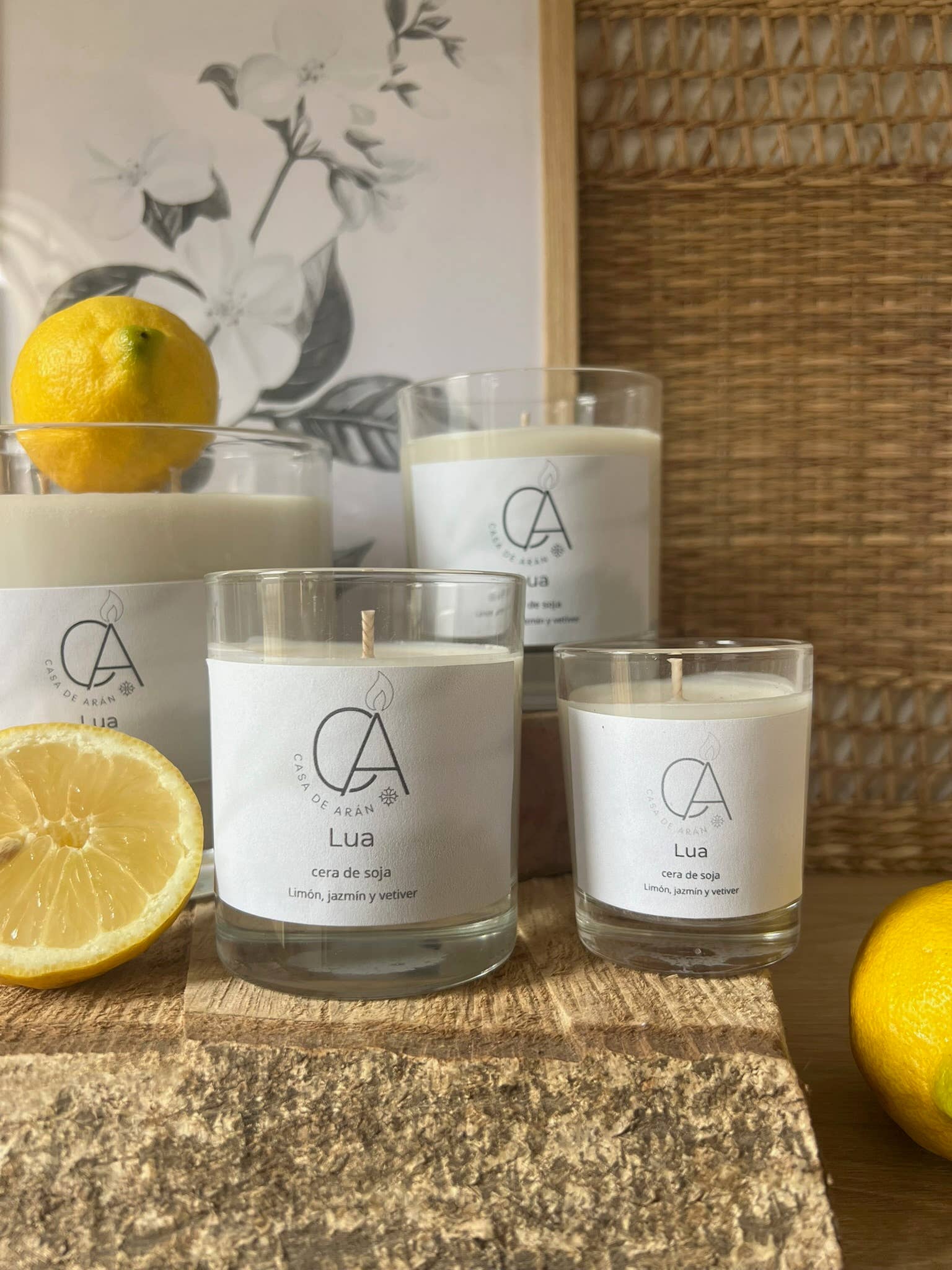 REMOVED BRAND - Wholesale Jar/Filled Candle - Lua "Moon"1