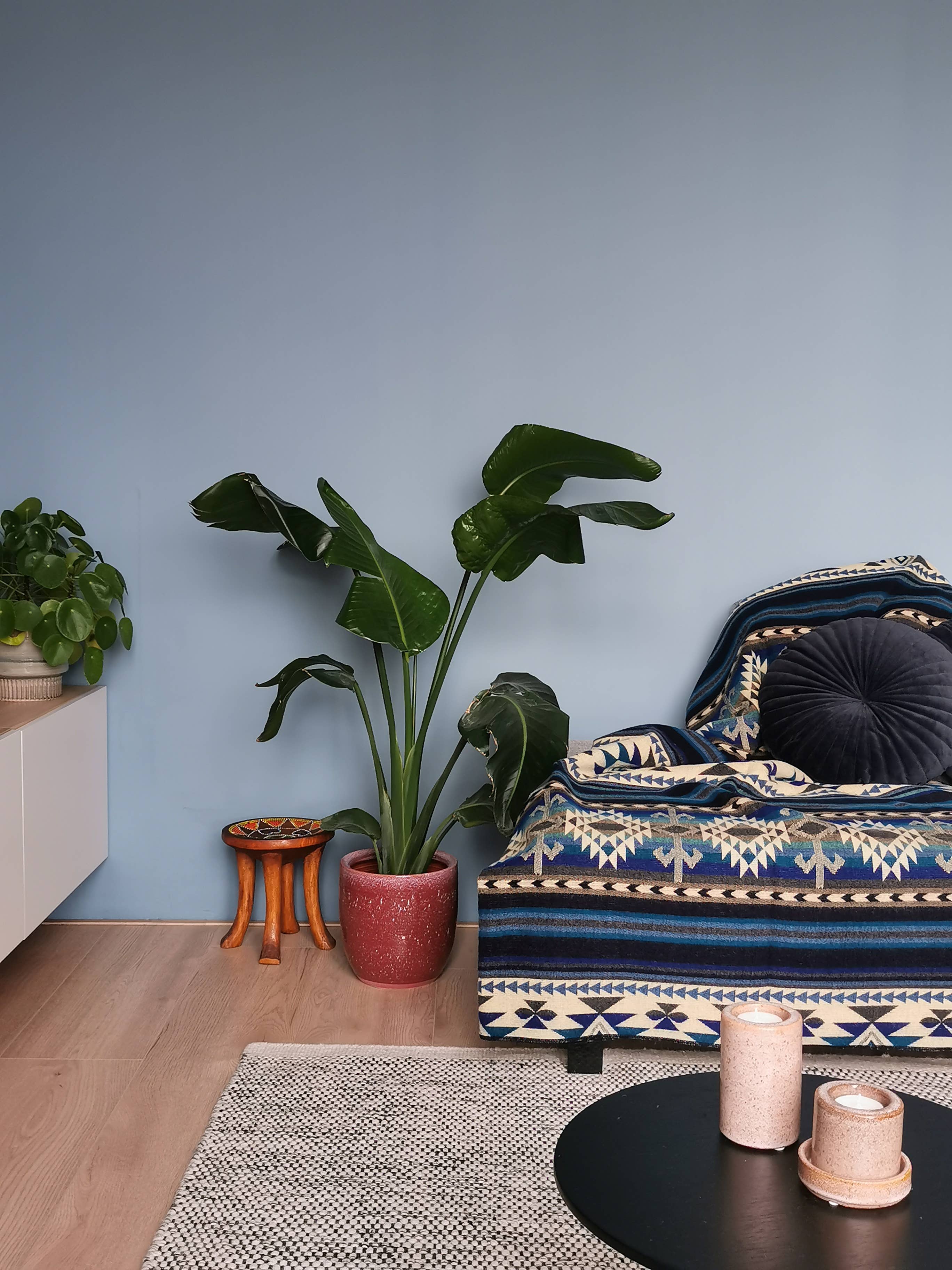 EcuaFina - Wholesale Throw Blanket - Alpaca Native Blanket - Cotopaxi Blue - 190 X 225 cm4