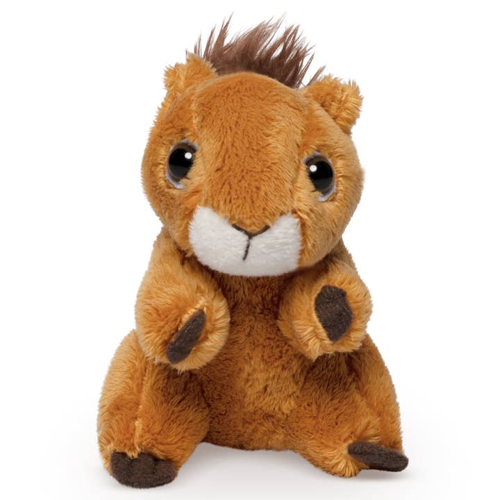 Keycraft - Vente Peluche – enfant et bébé - Peluche Jouet Animal en Peluche Écureuil Rouge Smols Living Nature1