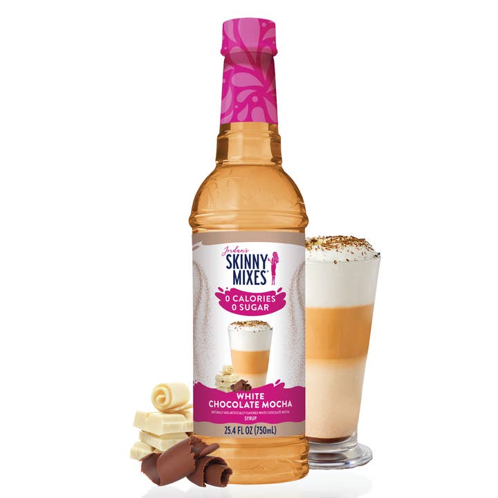 Jordan's Skinny Mixes - Wholesale Flavored Syrup - Sugar Free White Chocolate Mocha Syrup