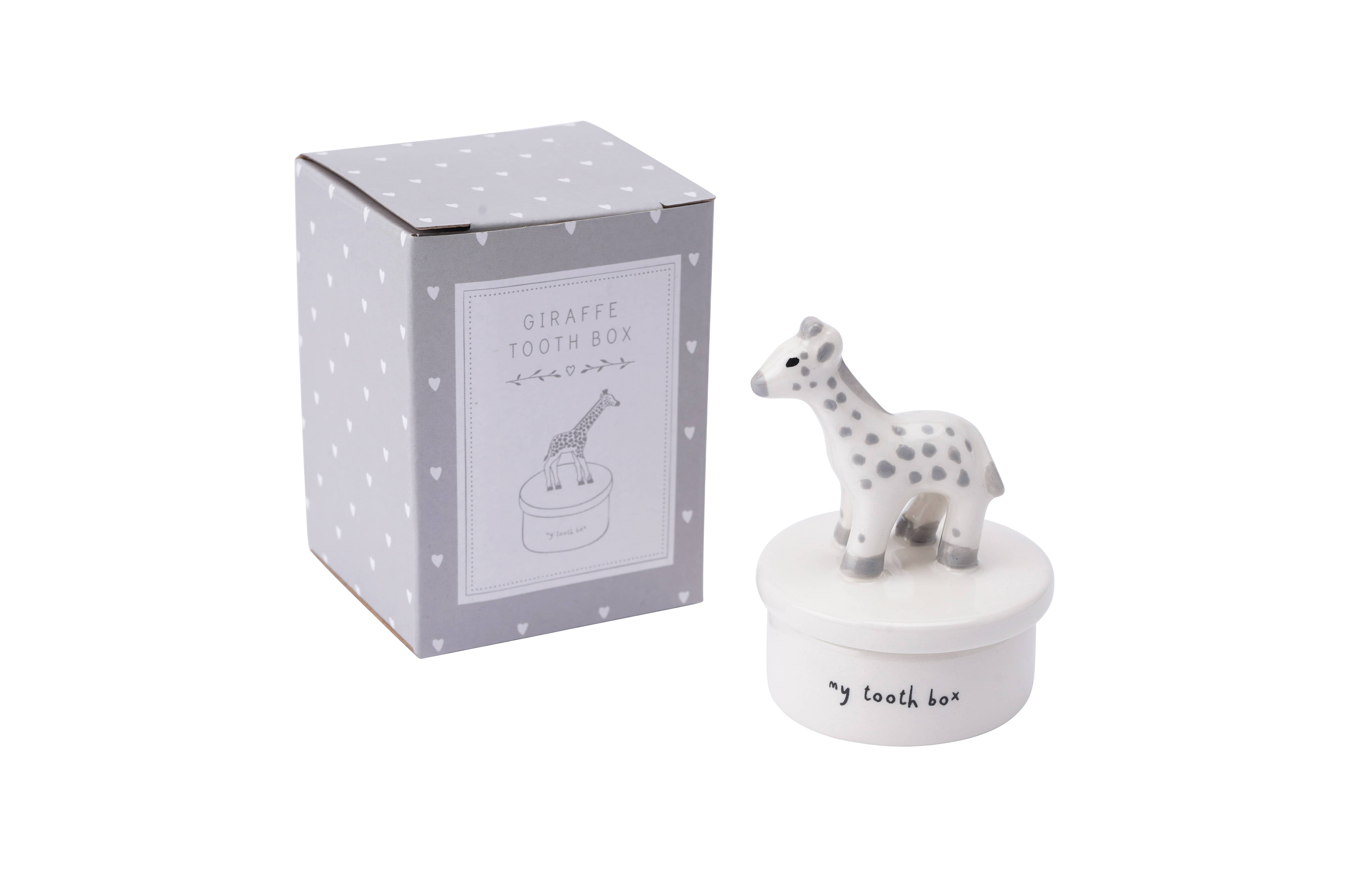 CGB Giftware – wholesale Tooth fairy box – Child – Send With Love Giraffe Tooth Box1