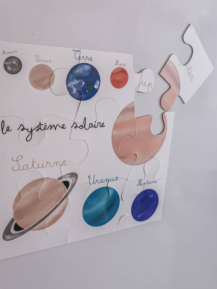 Puzzle magnetico Solar System per la vendita all'ingrosso da parte di ILLUSTAARTISTE