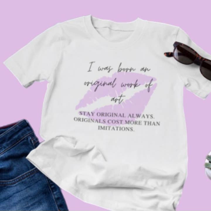 Konfidence Tee - I Was Born for wholesale by Konfident Klay