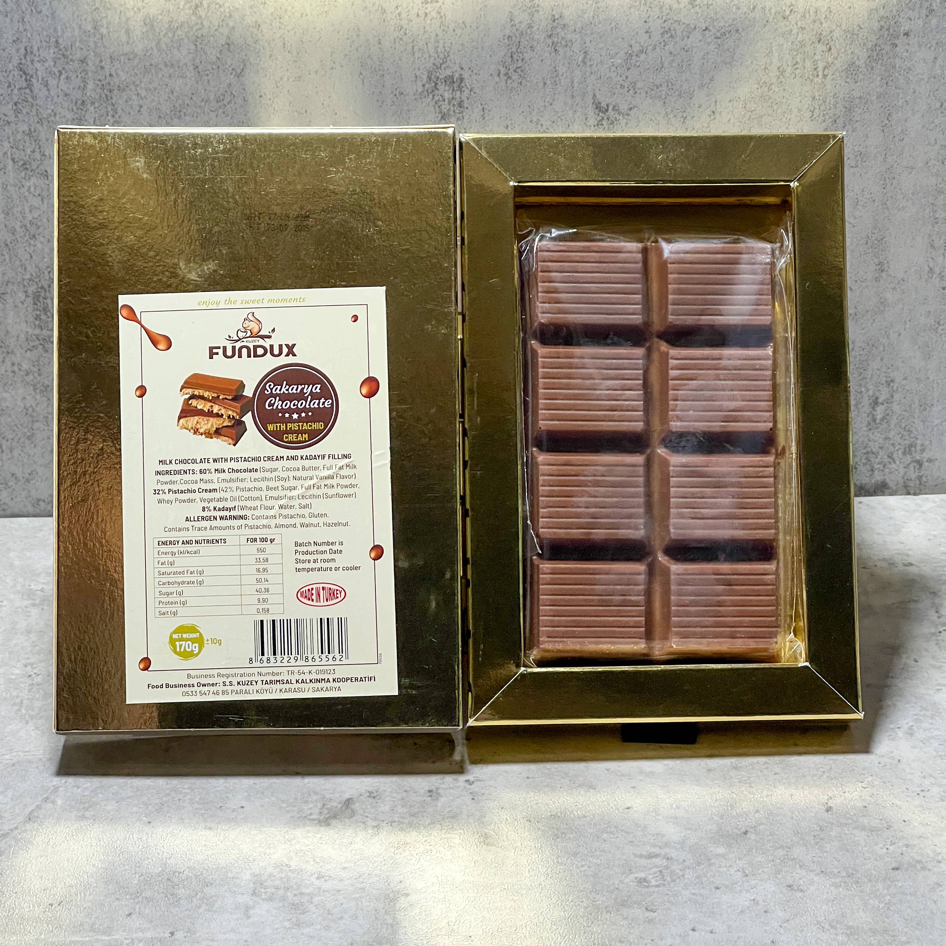 Gypsy Soul - Wholesale Chocolate - Dubai Chocolate – Pistachio - 6 Bars2