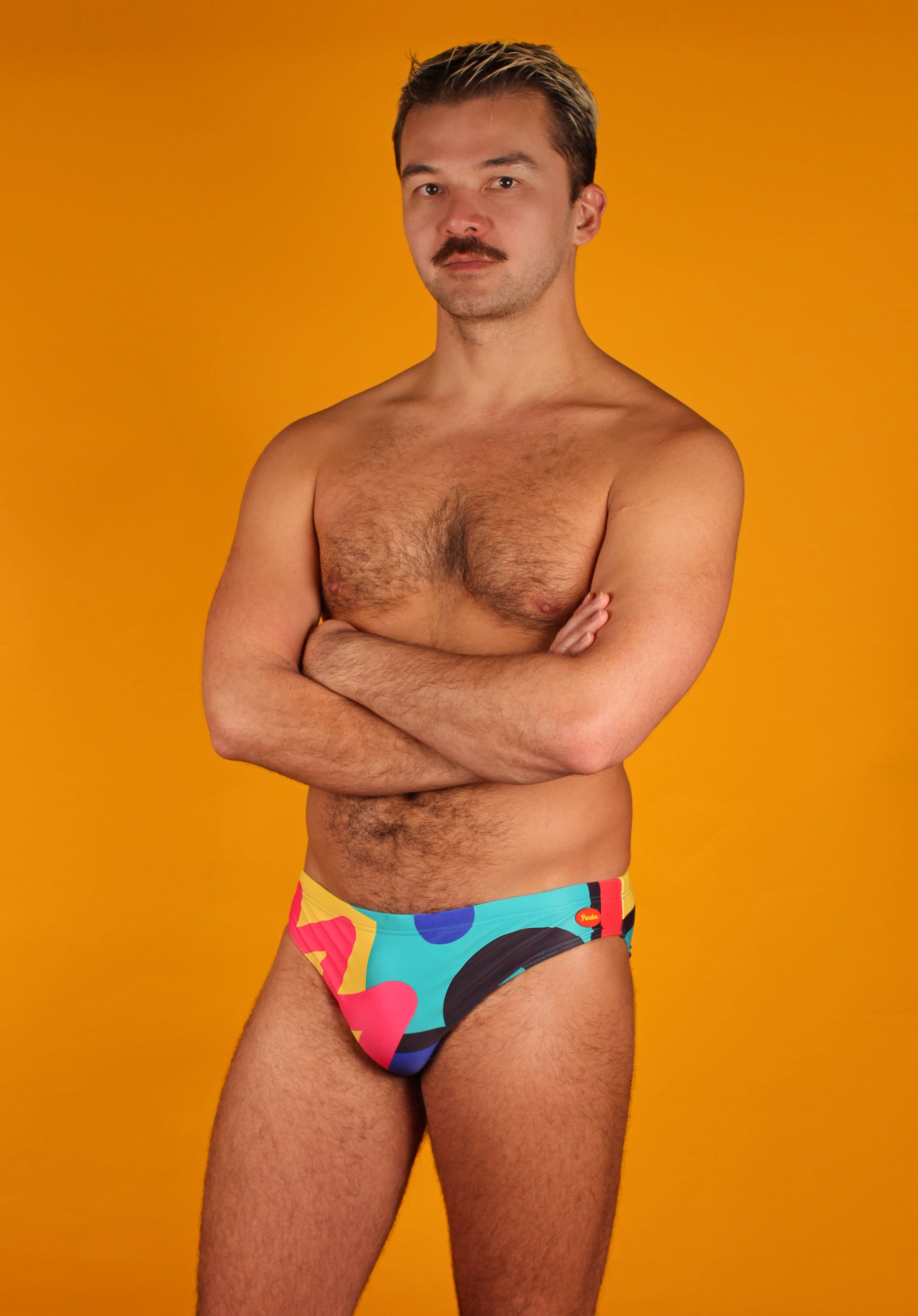 Pander - Wholesale Swim Bottoms - Men's - Walking in Memphis Swim Brief5