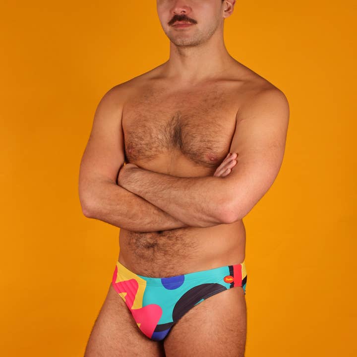 Pander - Wholesale Swim Bottoms - Men's - Walking in Memphis Swim Brief5