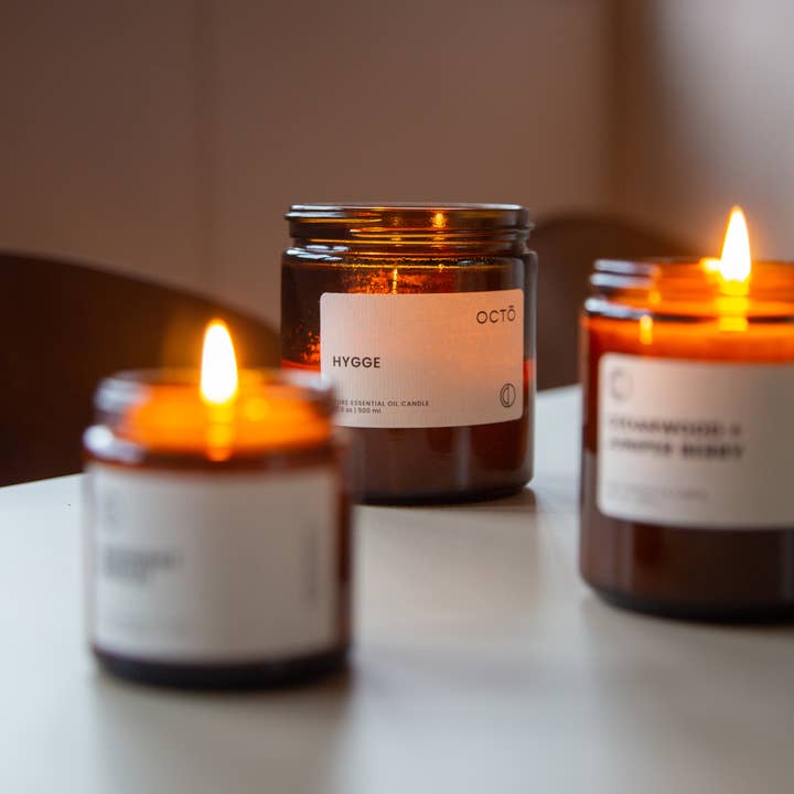 OCTŌ - Wholesale Jar/Filled Candle - Lavender candle