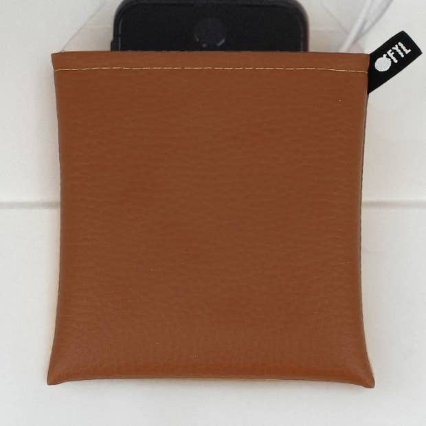 OFYL Camel Faux Leather Charger Holder for wholesale by Ofyl