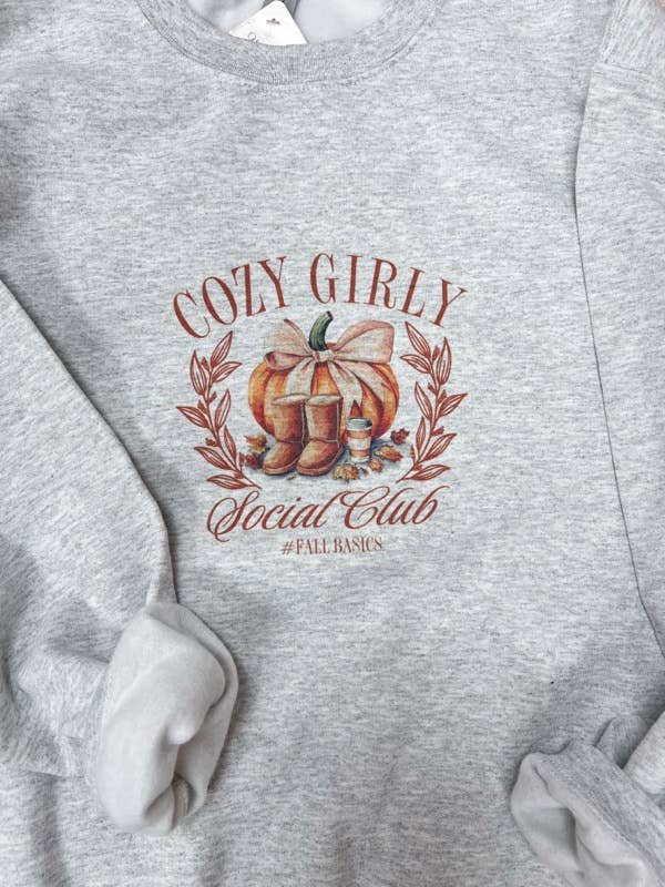Felpa Cozy Girl per la vendita all'ingrosso da parte di OliviaGrace & Co.