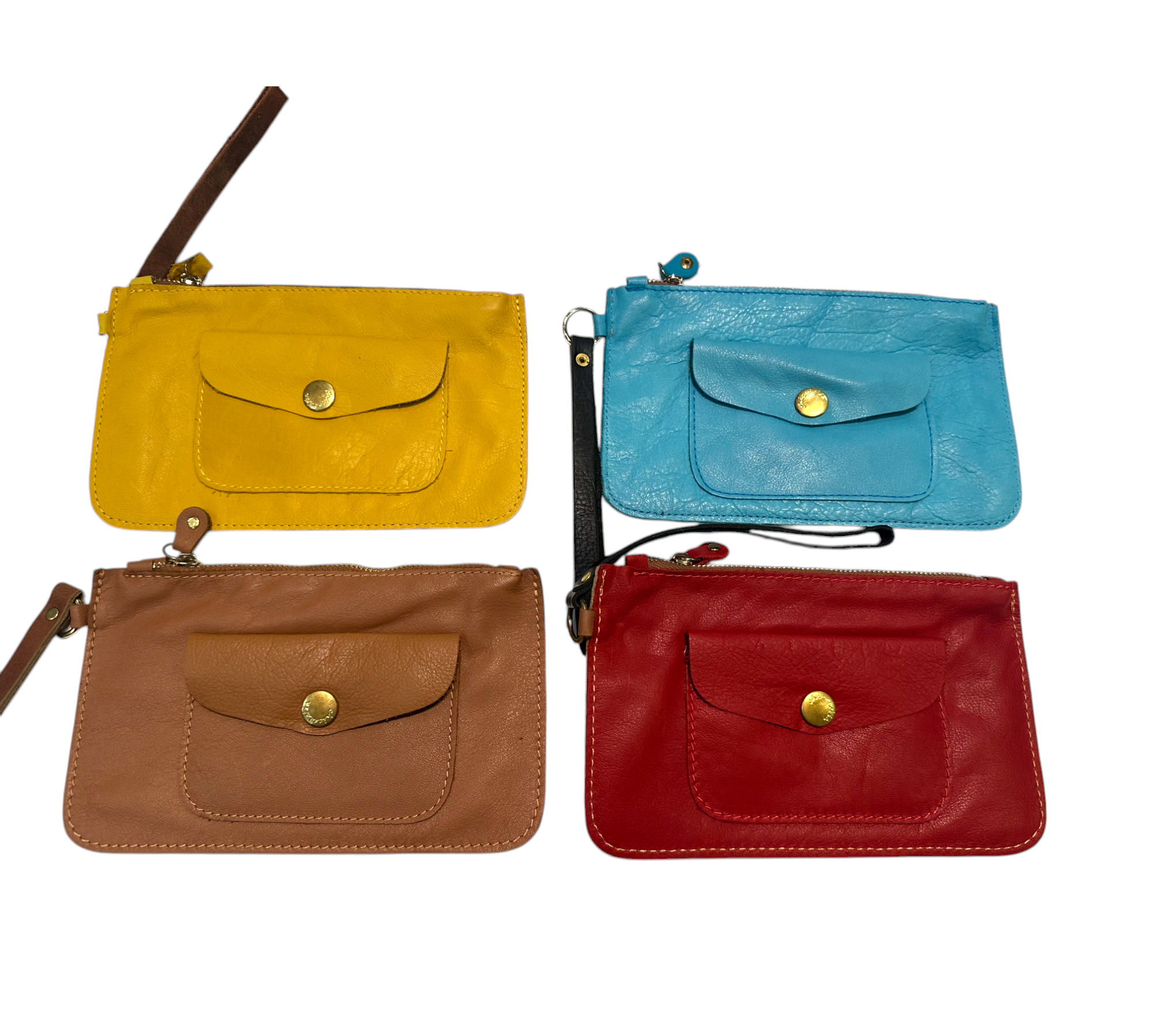 CRETE TRADING INC - Wholesale Wallet - Women's - Hand Painted Leather Large Wallet Squirrel1