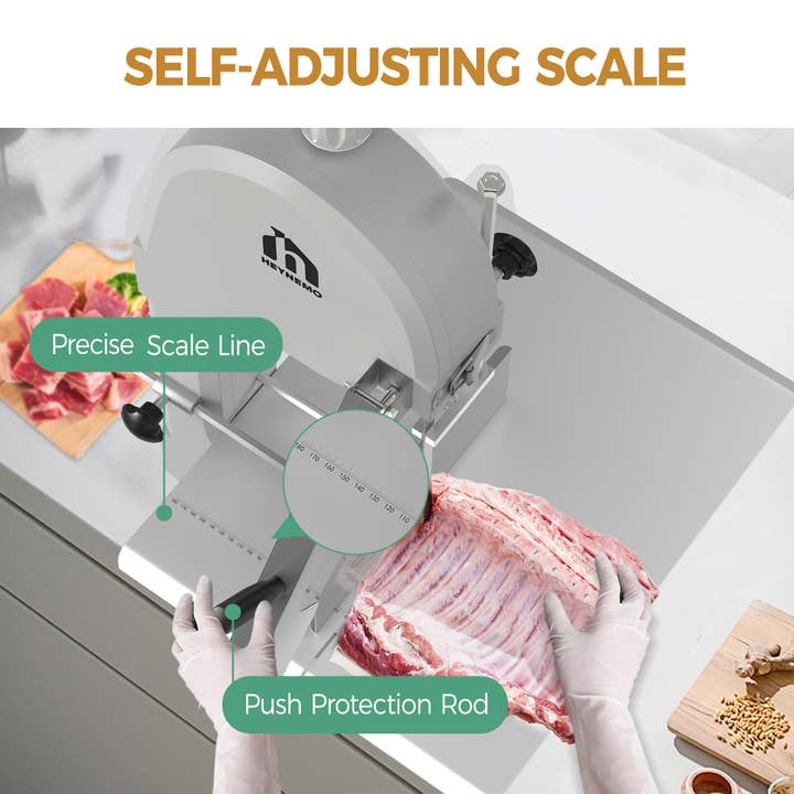 Heynemo - Wholesale Kitchen Tool/Gadget - 1500W Electric Bone Saw Machine with 5 Saw Blades