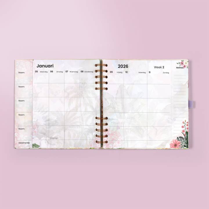 Melli Mello - Wholesale Planner - Endless Mae Garden of Eden Familie Agenda 20262