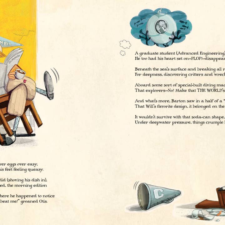 Schiffer Kids – Großhandel Buch – Kinder – Die Bathysphere-Jungs: Das tiefentrotzende Tauchen der Herren