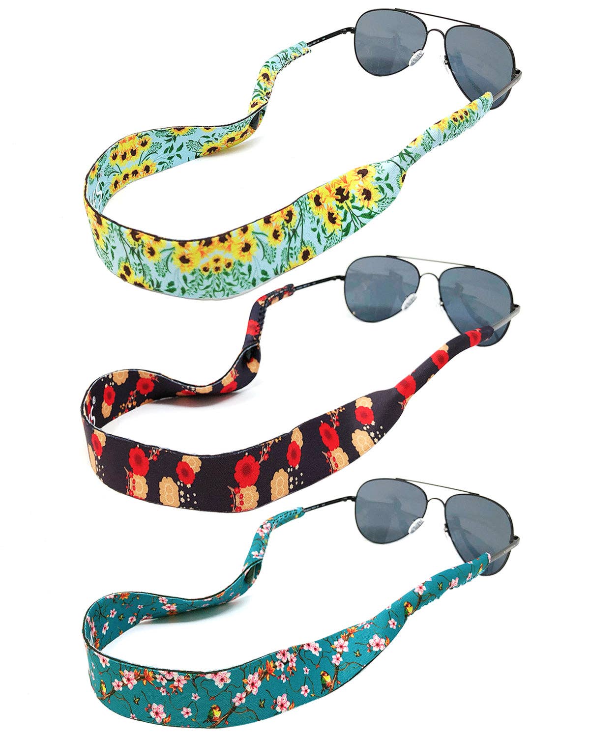 Wrapables.com - Vente Cordon à lunettes de vue / de soleil – femme - Support à lunettes réglable Wrapables, sangle pour lunettes de soleil8