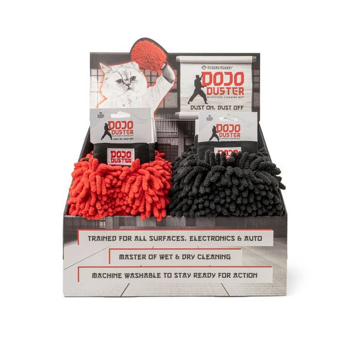 DM Merchandising - Wholesale Cleaning Cloth - Modern Monkey Dojo Duster Mitt1