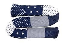 ULLENBOOM - Wholesale Pillow/Cushion - Kids & Baby - 79" Blue Stars Snake Pillow0