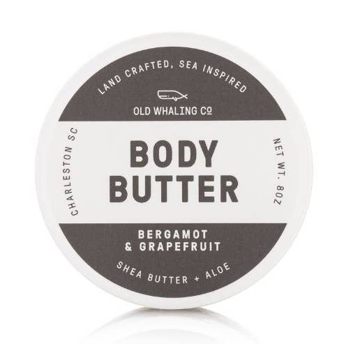 Bergamot & Grapefruit Body Butter (8oz) for wholesale by Old Whaling Company