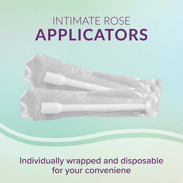 Intimate Rose - Wholesale Health/Detox Tea - 30 Count Vaginal Suppository Applicators for Boric Balance & Other Suppositories